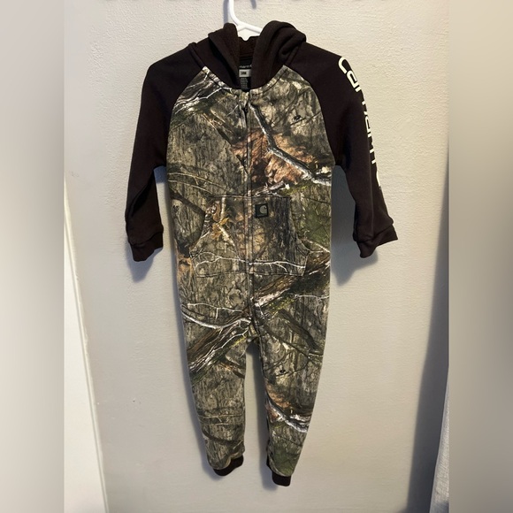 Carhartt Camo Hooded Coveralls 18M - Picture 2 of 3